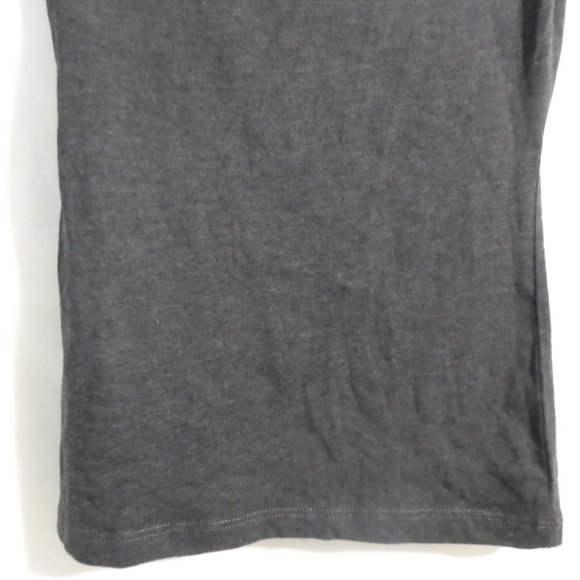 H&M BASIC xs charcoal short sleeve scoop neck shirt, BNWOT - Picture 10 of 10